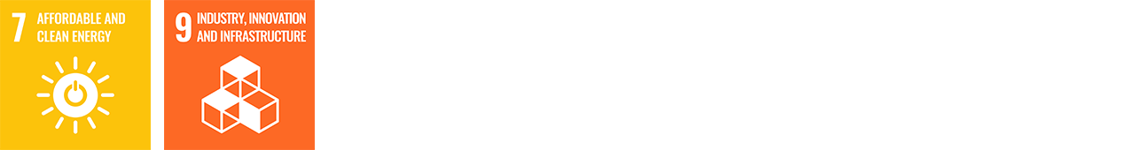 SDGs No.7 Affordable and clean energy　SDGs No.9 Industry, innovation and infrastructure